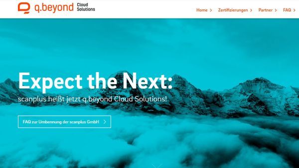 Aus scanplus wurde q.beyond Cloud Solutions