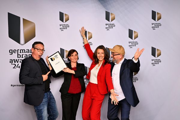 Wir haben den German Brand Award 2024 gewonnen